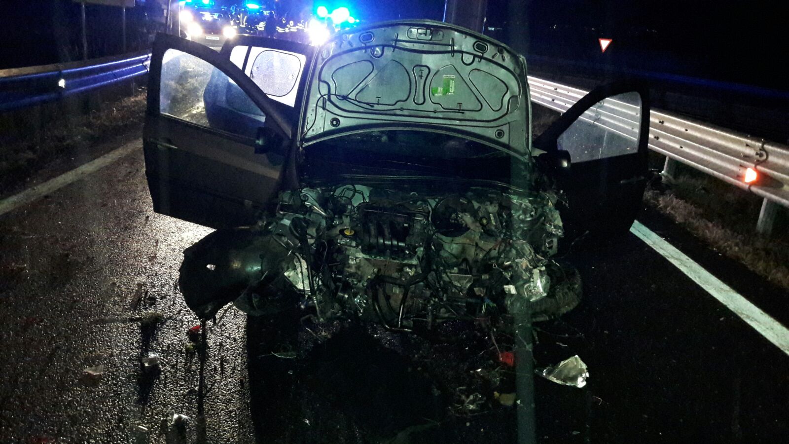 26.11.2016 - EINSATZ: Schwerer Verkehrsunfall auf der A7 