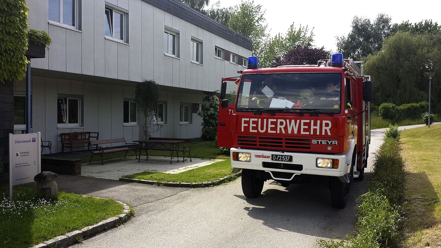 28.2.2016 - EINSATZ: Brandmeldealarm im Haus Emmaus