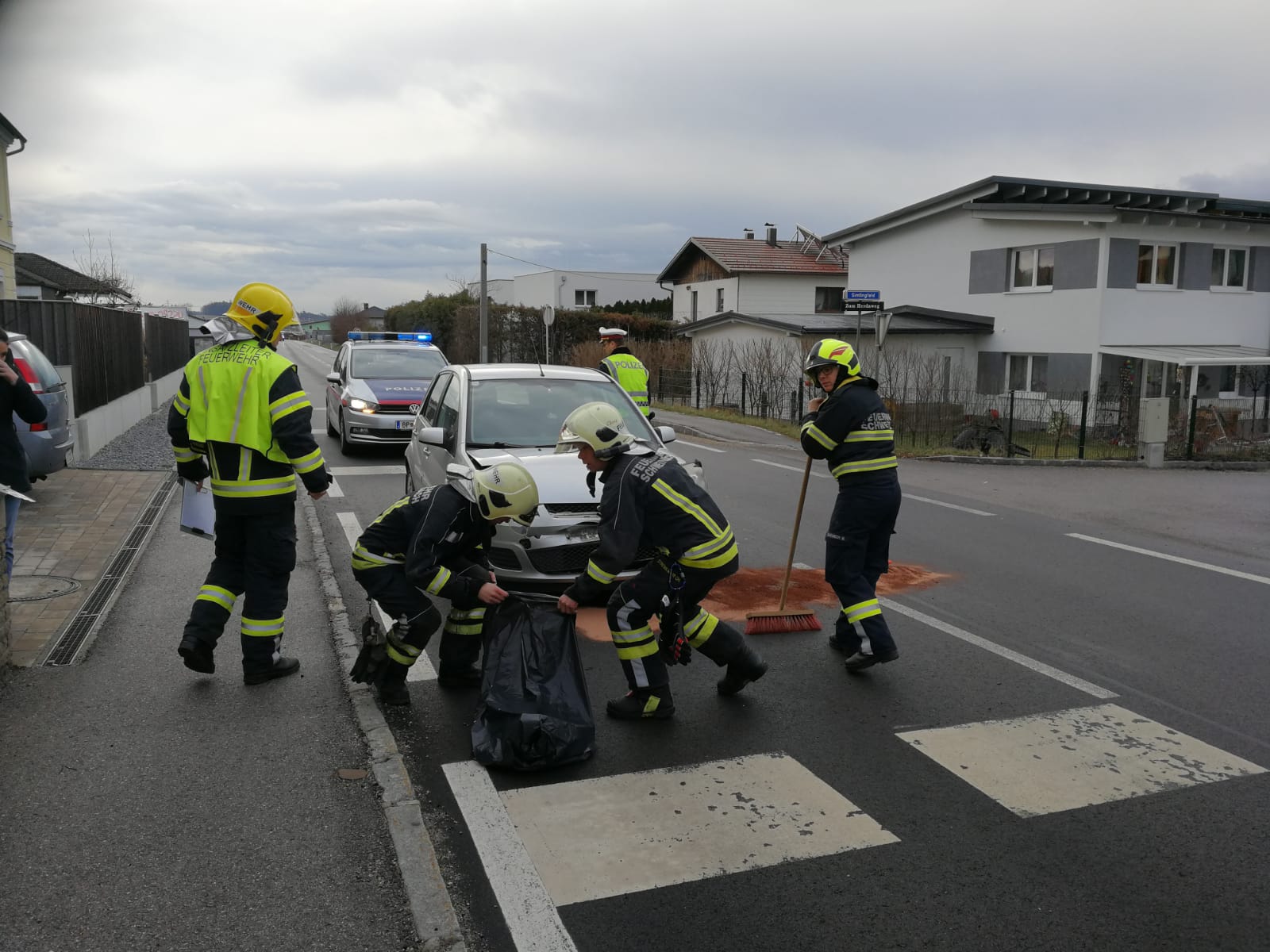 13.03.2019 - EINSATZ: Verkehrsunfall Aufräumarbeiten