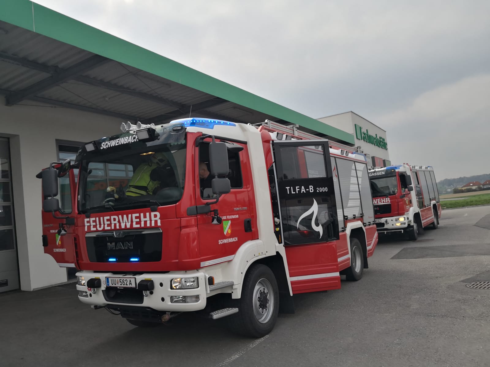 13.04.2019 - EINSATZ: Brandmeldealarm im Lagerhaus Engerwitzdorf