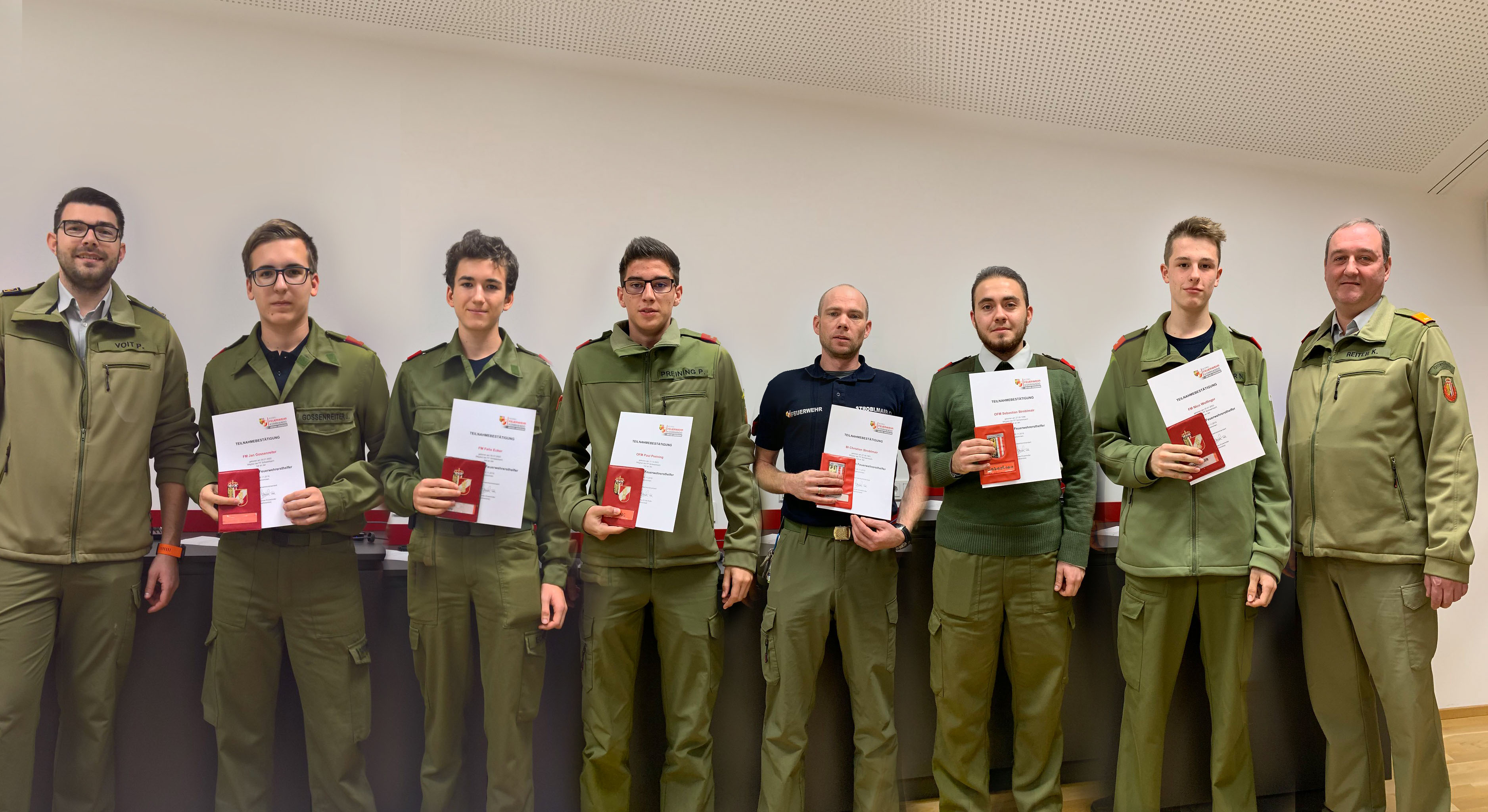 Neue Feuerwehr-Ersthelfer ausgebildet