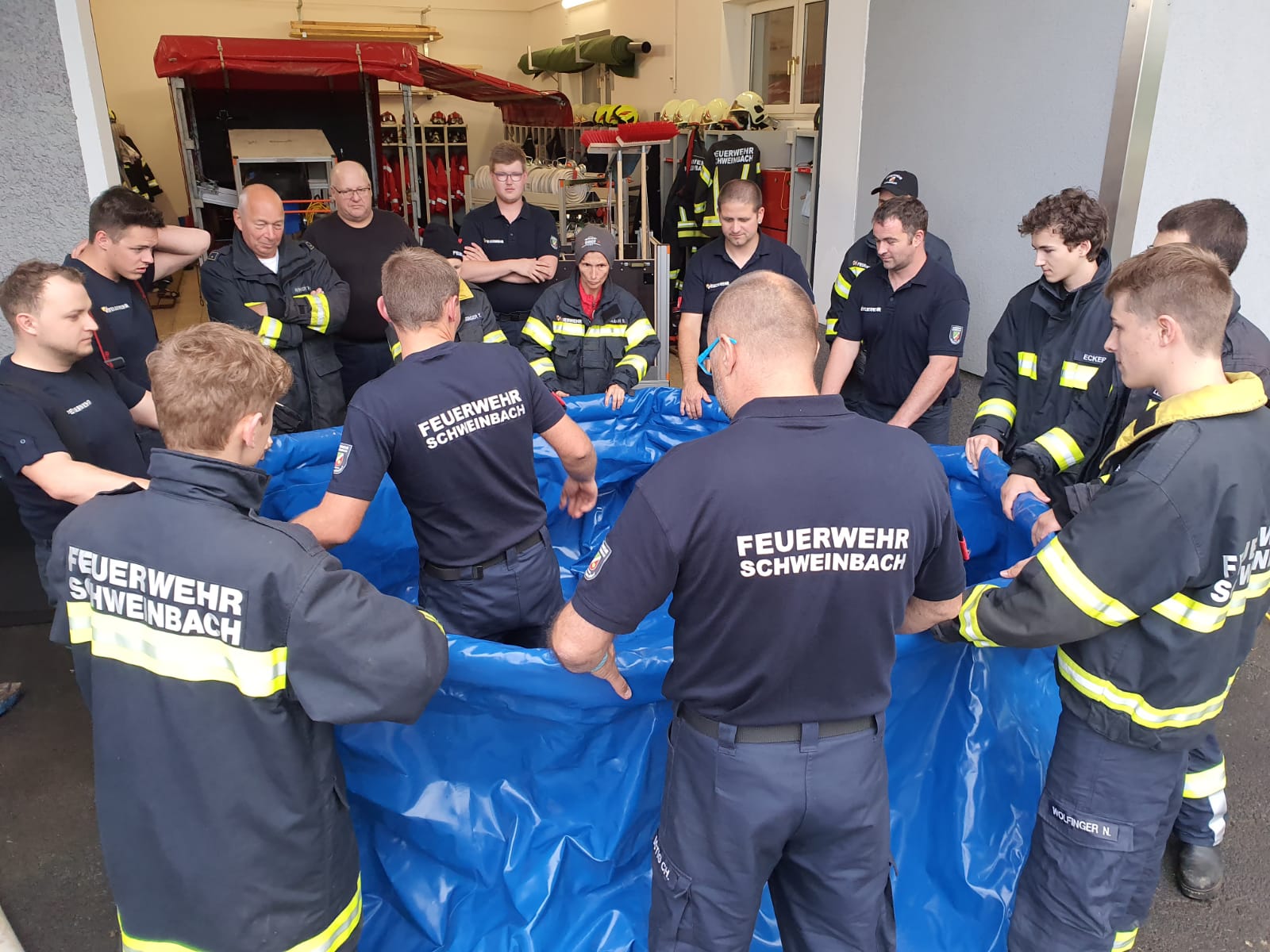 10.06.2020 - Übung Falttank und Container