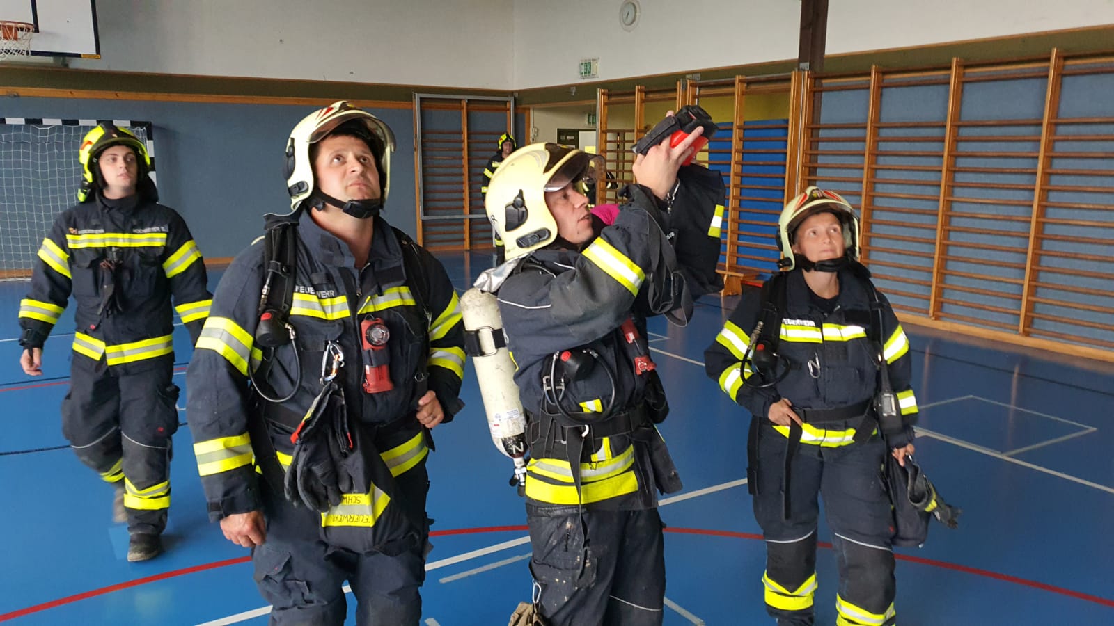 23.06.2021 - EINSATZ: Brandverdacht Turnsaal VS Schweinbach