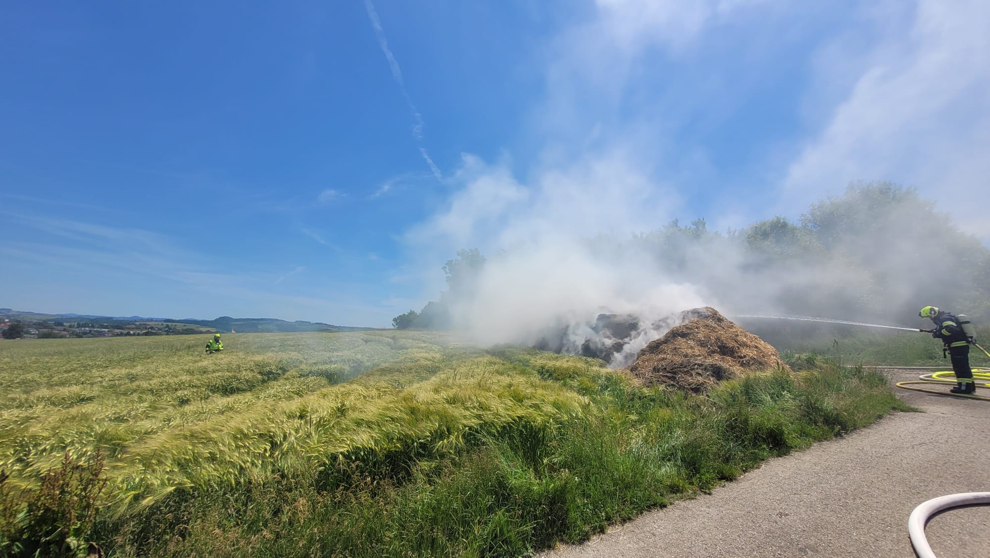 03.06.2022 - EINSATZ: Misthaufenbrand in Klendorf