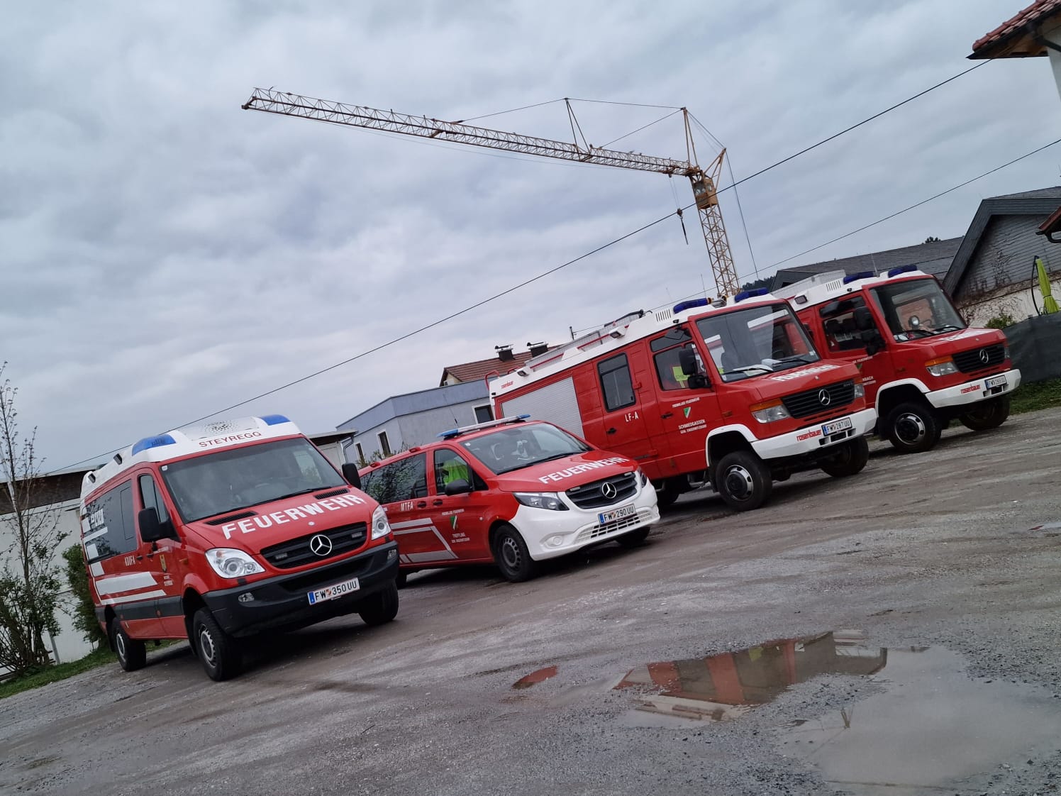 27.04.2022 - Abschnittsfunkübung in Schweinbach