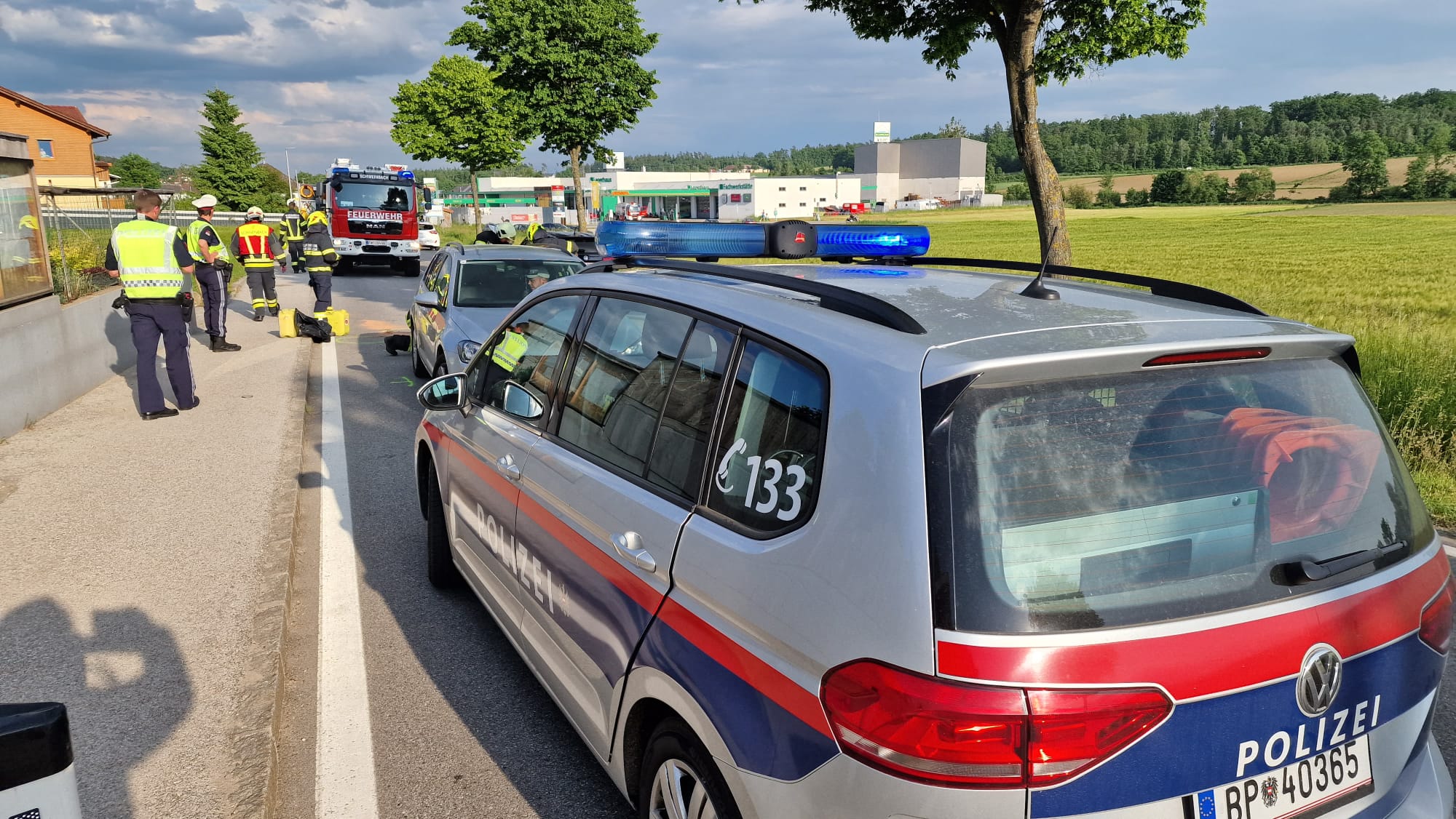 30.05.2023 - EINSATZ: Verkehrsunfall mit Moped fordert einen Verletzten