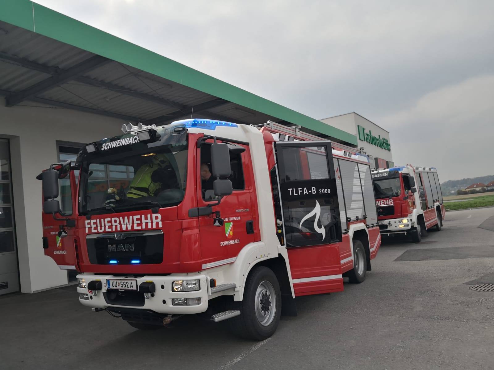 15.01.2024 - EINSATZ: Brandmeldealarm Lagerhaus Engerwitzdorf