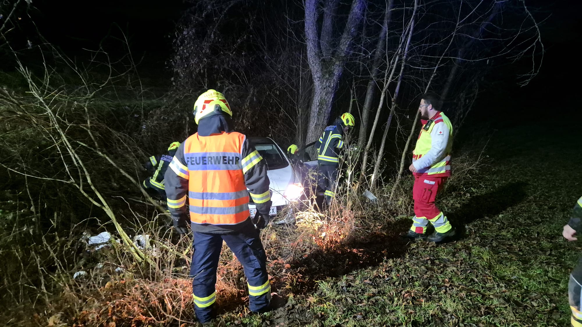 20.11.2025 - EINSATZ: Verkehrsunfall Autobahnunterführung Richtung Haid 