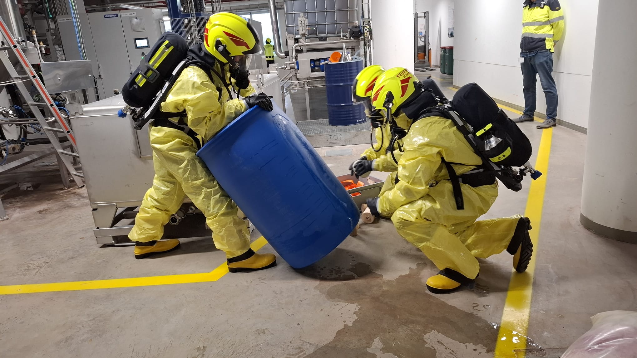 14.11.2025 - ÜBUNG: Gefahrenstoffaustritt Firma Cargill