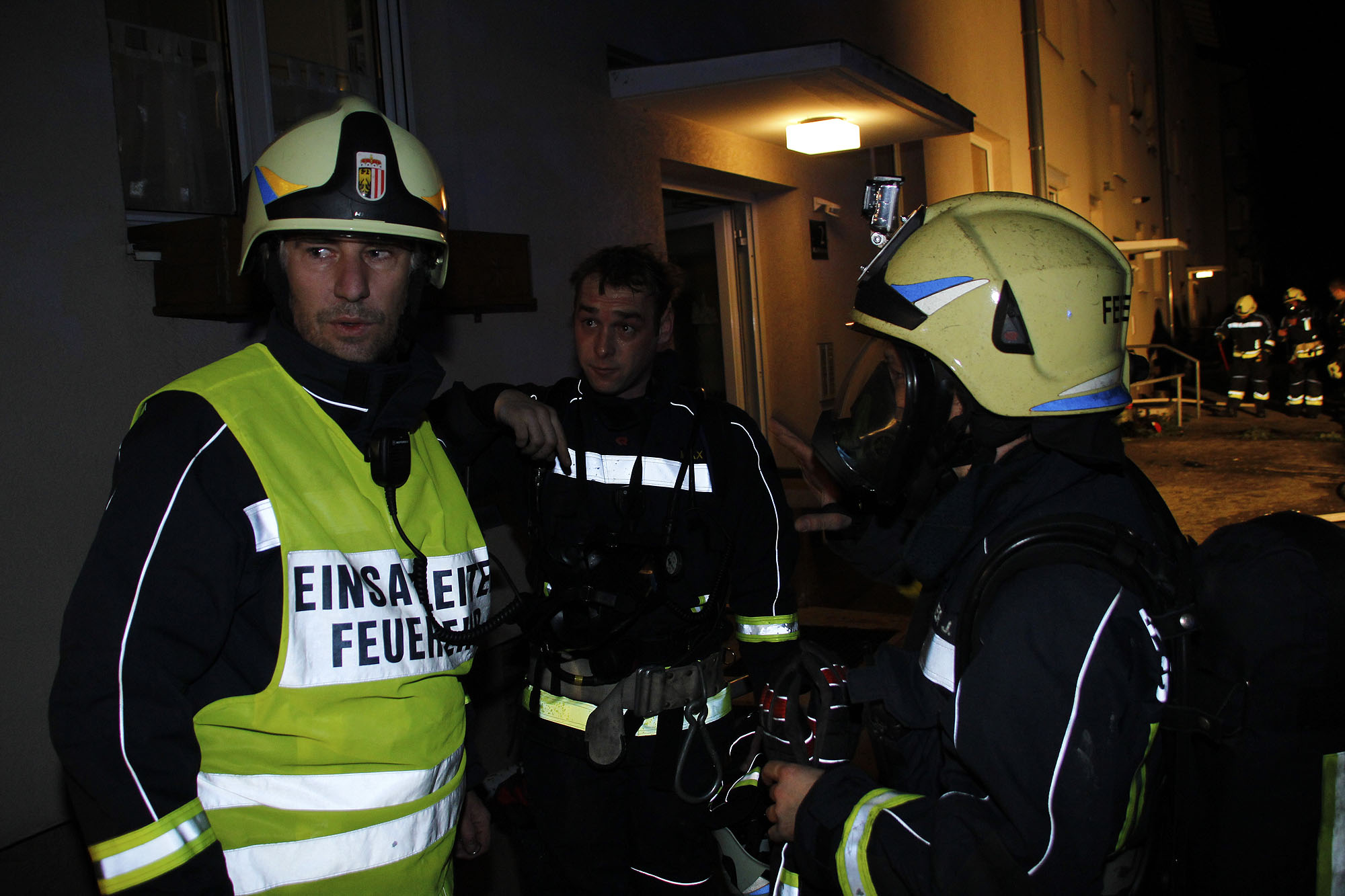 8.1.2015 - EINSATZ: Brand Mehrparteienhaus