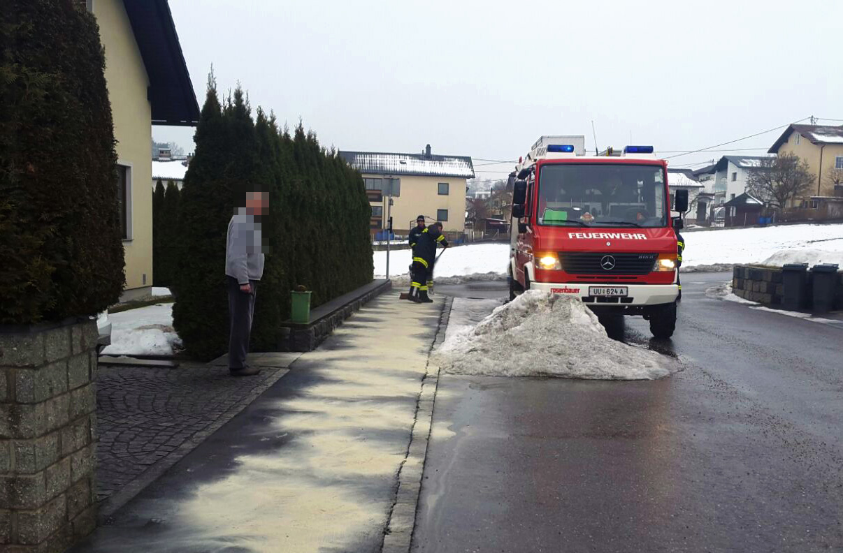 05.02.2017 - EINSATZ: Ölspur