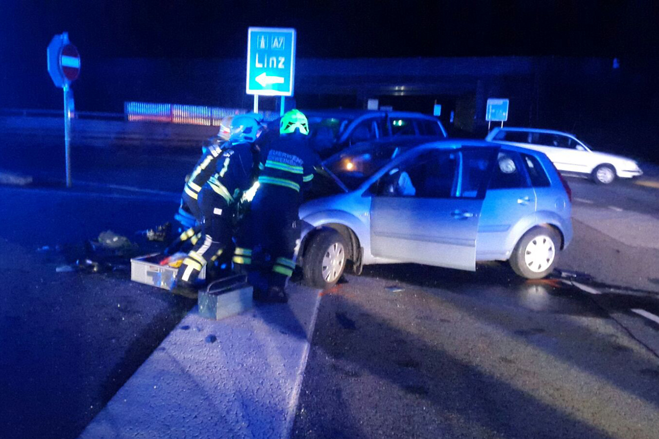 23.02.2017 - EINSATZ: Verkehrsunfall Autobahnanschluss Engerwitzdorf