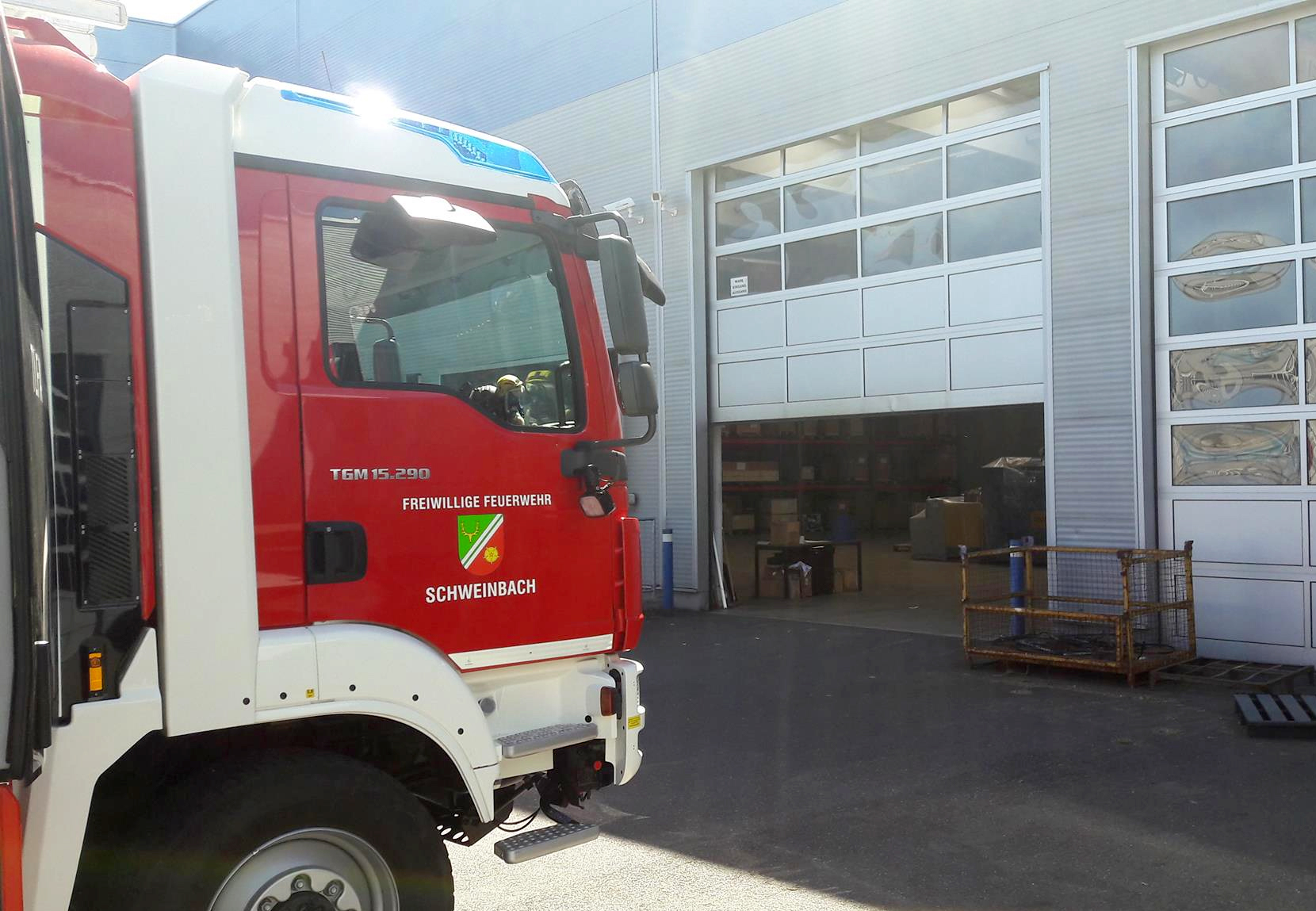 13.07.2017 - EINSATZ: Brandmeldealarm bei Firma Bernardo