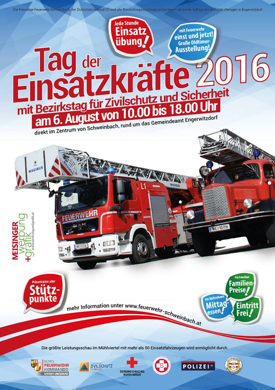 Tag der Einsatzkräfte 2016 mit Bezirkstag für Zivilschutz und Sicherhiet